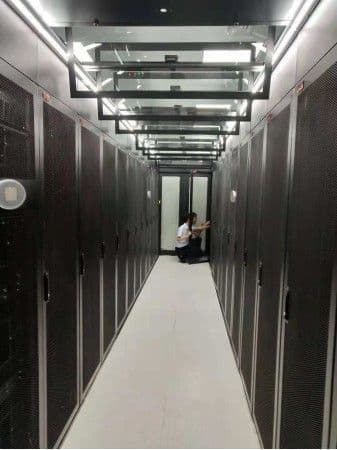 虎彩中心-机房建设 现场图 6