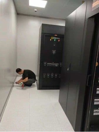虎彩中心-机房建设 现场图 7