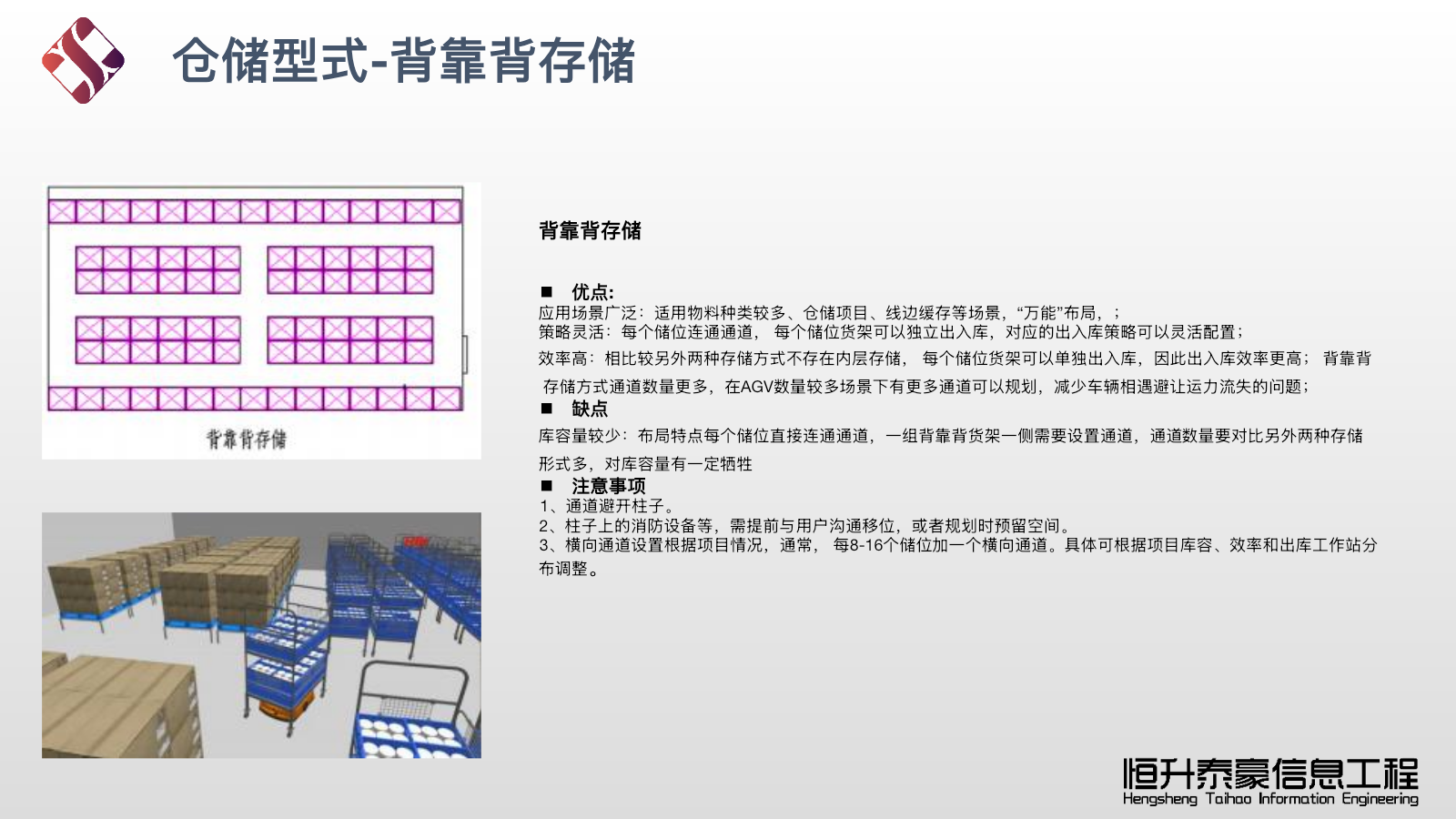 背靠背仓储布局
