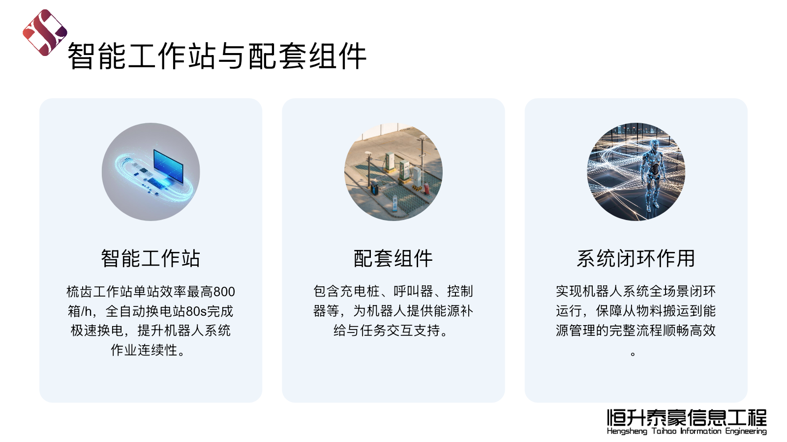 智能工作站与配套组件